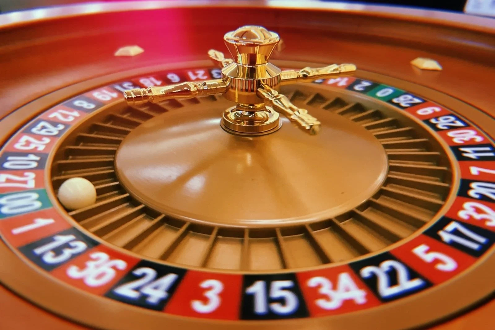 Roulette Show wheel in action at Adventurebliss